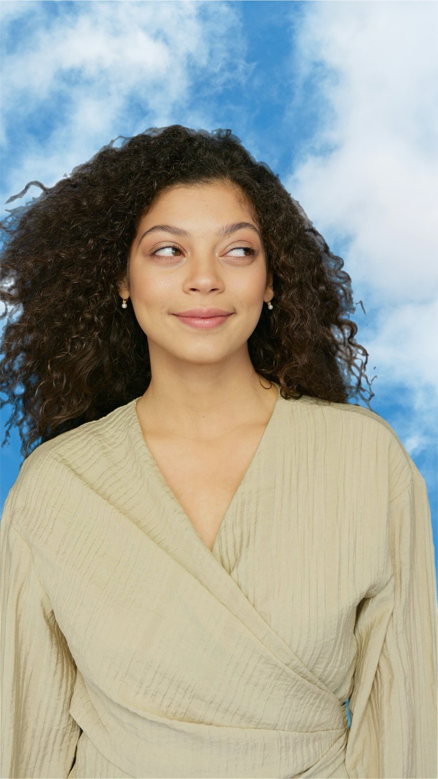 Woman ready to begin her KERNX Health assessment