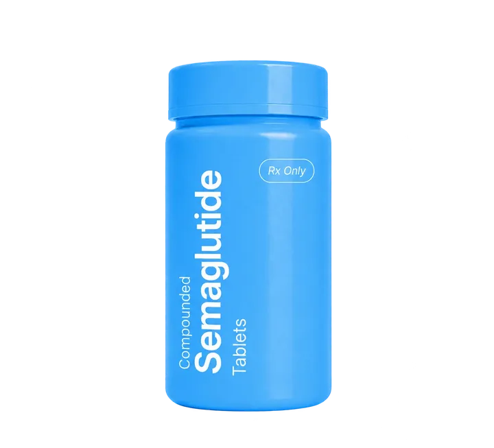 KERNX compounded Semaglutide tablets bottle